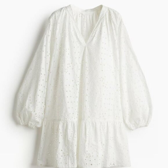 Dresses & Skirts - Tunic Dress with Eyelet Embroidery